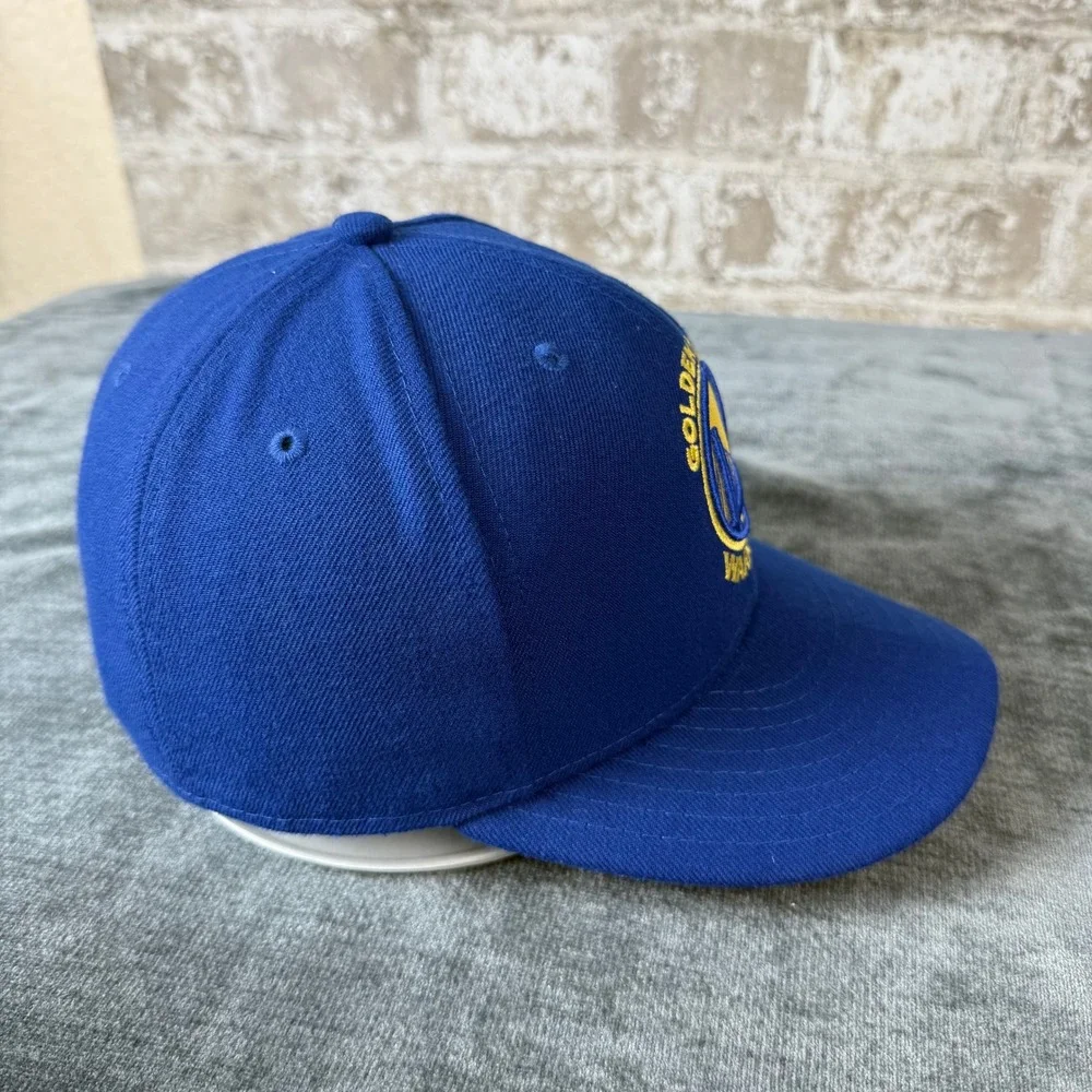 New Era Golden State Warriors Royal Blue Baseball Cap 7 1/8 NBA Fitted Hat